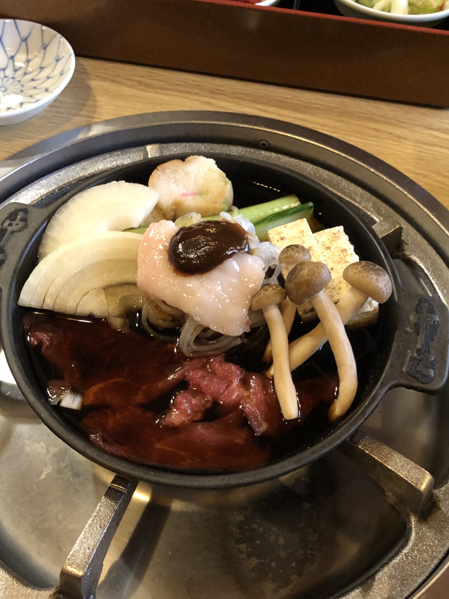 【東京都台東区】吉原・桜なべ『中江』その② / 浅草グルメ、吉原グルメ、馬肉、桜鍋